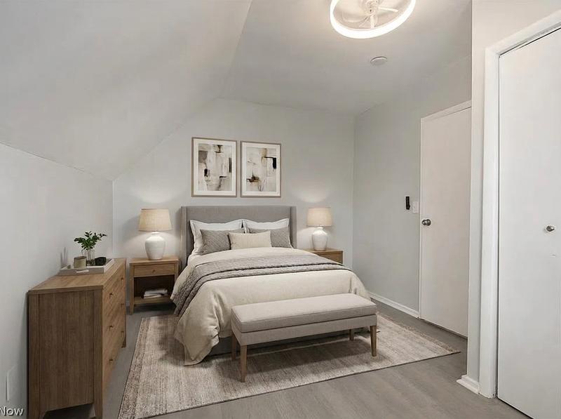 Virtual staging listing photo after