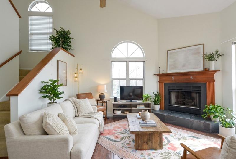 Virtual staging listing photo after