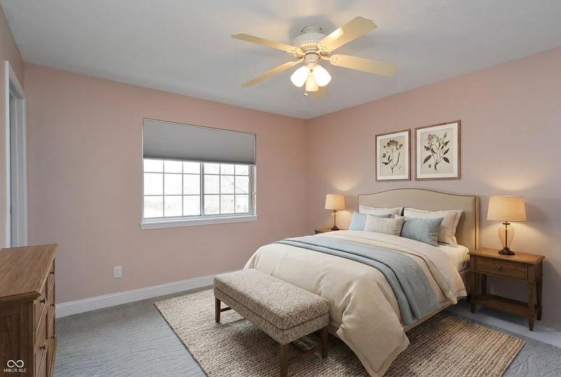 Virtual staging listing photo after